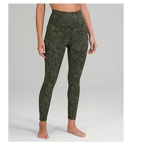 EUC Lululemon Wunder Under HR Tight 25'